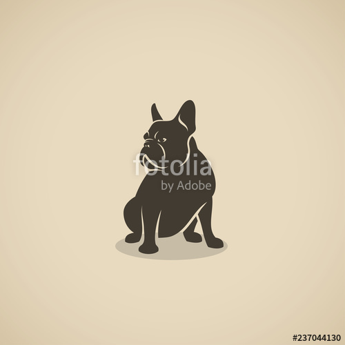 French Bulldog Icon Stock Image And Royalty Free Vector 500x500 French Bulldog Icon Stock Image And Royalty Free Vector