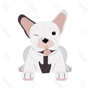 Photostock Vector Flat Design French Bulldog Icon Vector 300x300 Photostock Vector Flat Design French Bulldog Icon Vector
