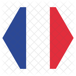 256x256 France Flag Icon Of Flat Style