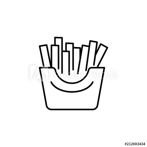 500x500 French Fries Icon Element Of Food And Drinks Icon For Mobile