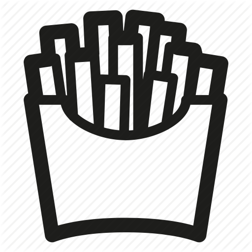 512x512 Fast Food, French, Fries Icon