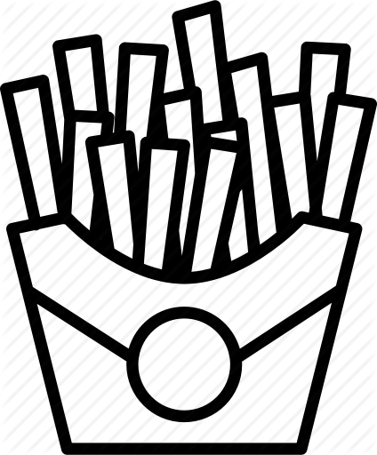 424x512 Fastfood, Food, French, Frenchfries, Fries Icon