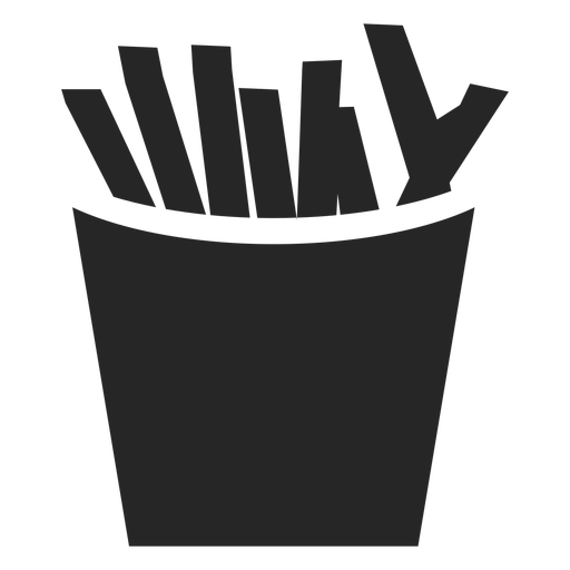 512x512 French Fries Box Flat Icon