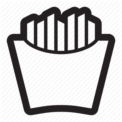 512x512 Fast Food, Food, French, Fries, Lunch Icon