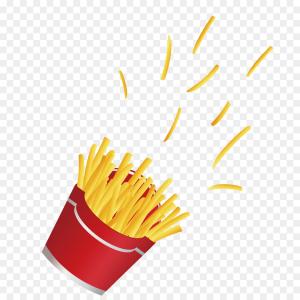 300x300 Stock Illustration Fast Food Vector Icon French Fries Potato