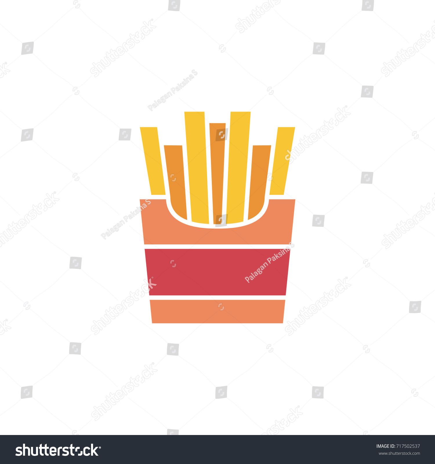 1500x1600 French Fries Icon Design