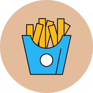 360x360 French Fries Icon Png Images Vector And Free