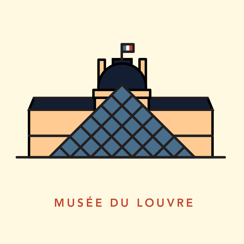 1000x1000 French Icon Set Ellen Skye Riley