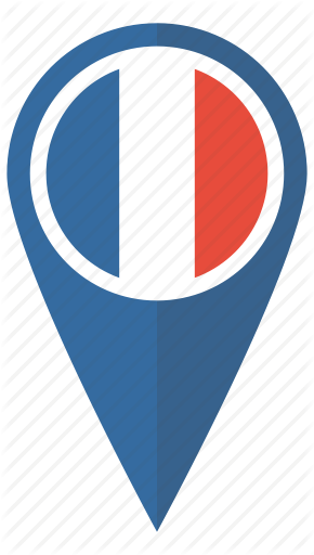 290x512 Flag, France, Map, Pn