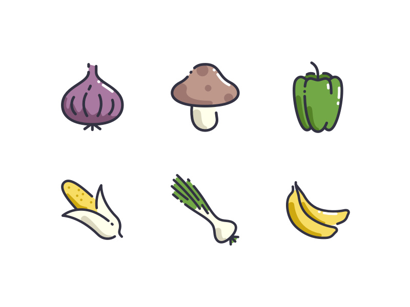 Fresh Food Icons 800x600 Fresh Food Icons