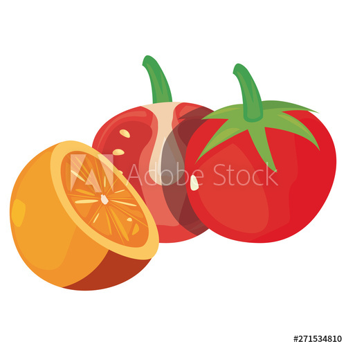 Tomatoes Orange Fresh Food Icon Vector Ilustrate 500x500 Tomatoes Orange Fresh Food Icon Vector Ilustrate