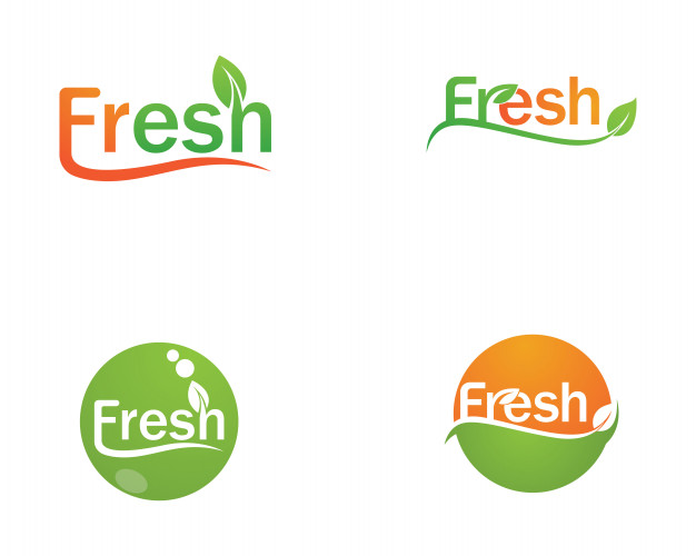 626x500 Fresh Logo Vector Icon Template Vector Premium Download