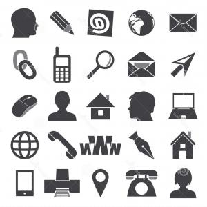 300x300 Social Icons Vector Fresh Icon For Business Card Elegant Gold