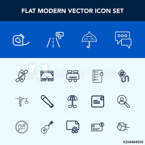 500x500 Modern, Simple Vector Icon Set With Insulating, Friction