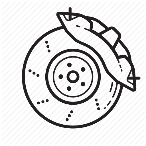 512x512 Automobile, Brakes, Friction, Parts, Stopping Icon