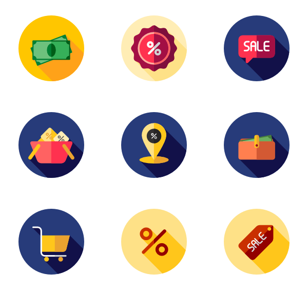 600x564 Black Friday Icons