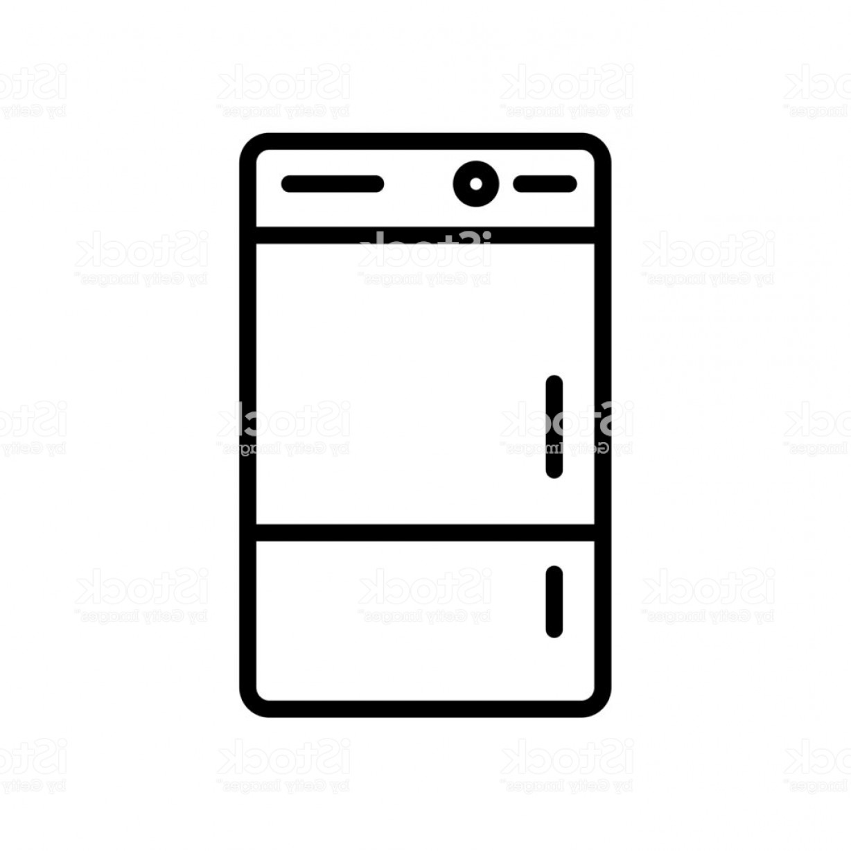 1228x1228 Fridge Icon Vector Isolated On White Background Fridge Sign Gm