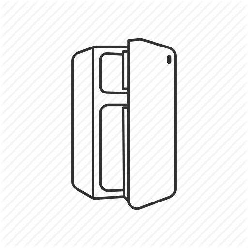 512x512 Appliances, Freezer, Fridge, Kitchen, Open Refrigerator