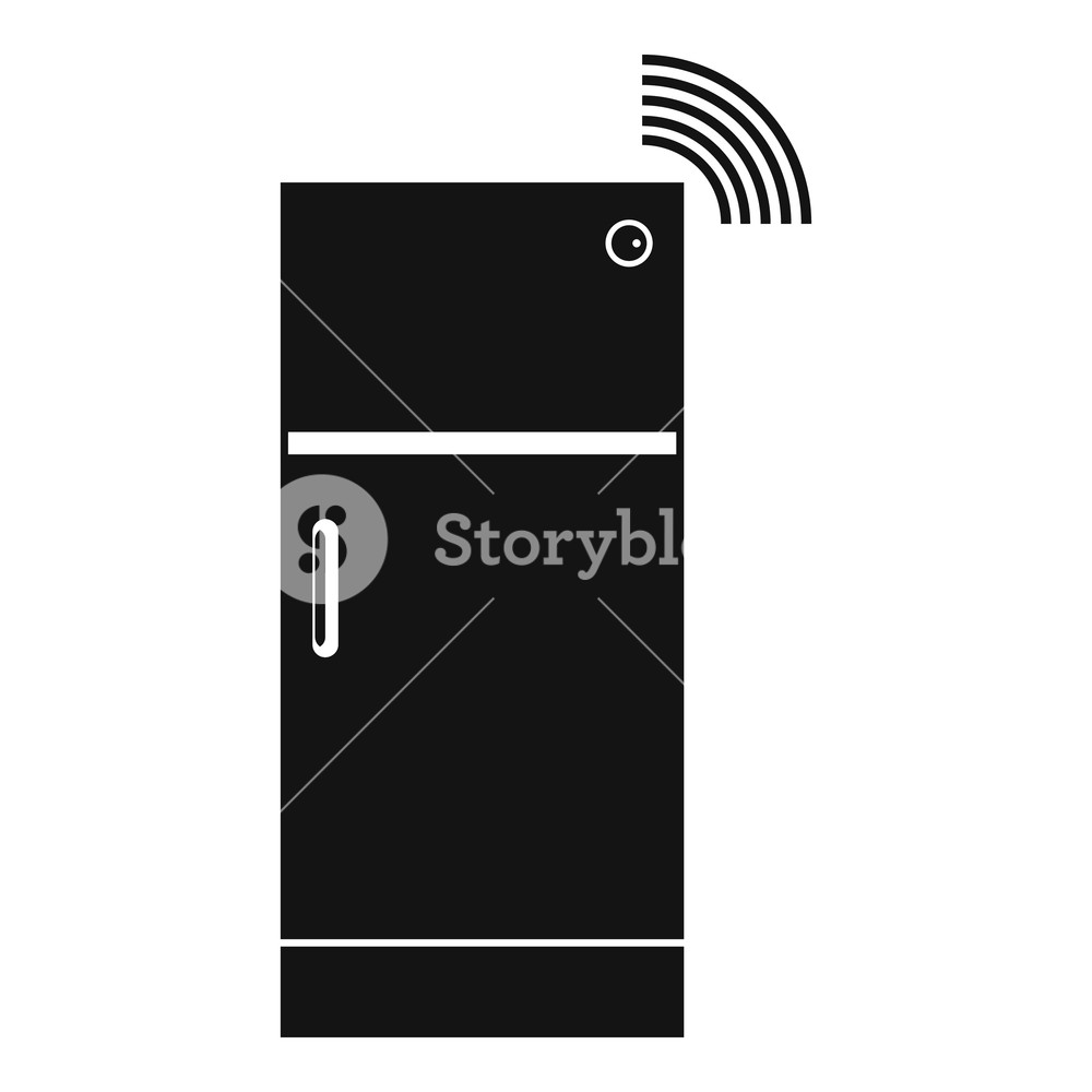 1000x1000 Fridge Icon Simple Illustration Of Fridge Vector Icon For Web