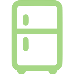 256x256 Guacamole Green Fridge Icon