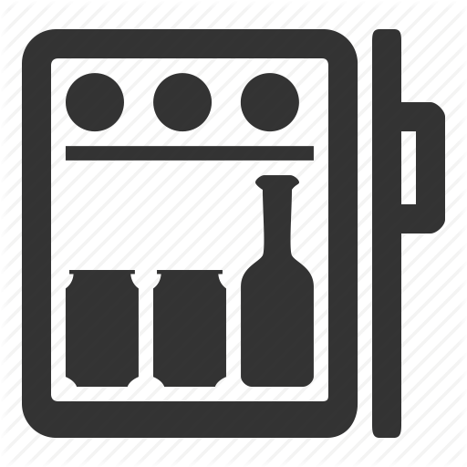 512x512 Bar, Beer, Drink, Fridge, Hotel, Minibar, Refrigerator Icon