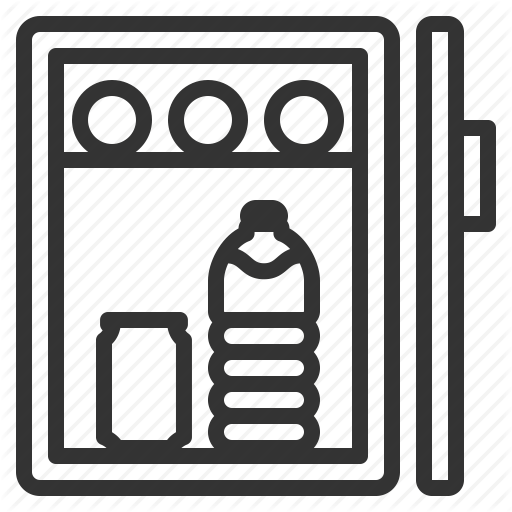 512x512 Bar, Beverage, Bottle, Fridge, Mini, Refrigerator, Water Icon