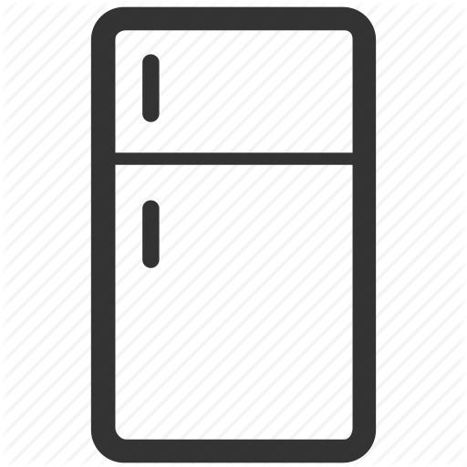 512x512 Colloquially Fridge, Cooler, Fridge, Kitchen, Refrigerator Icon