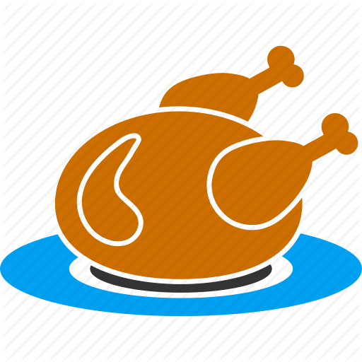512x512 Cooking, Dish, Food, Fried, Meal, Roasted Chicken, Turkey Icon
