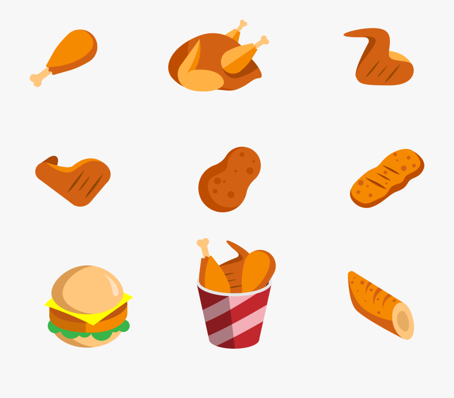 920x808 Fried Chicken Clipart