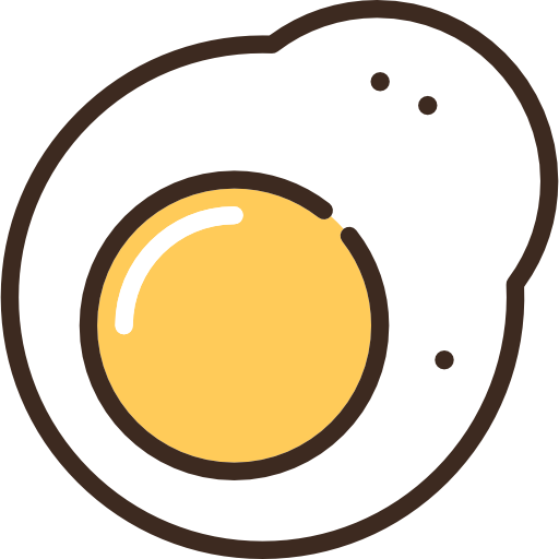 512x512 Fried Egg Icons Free Download