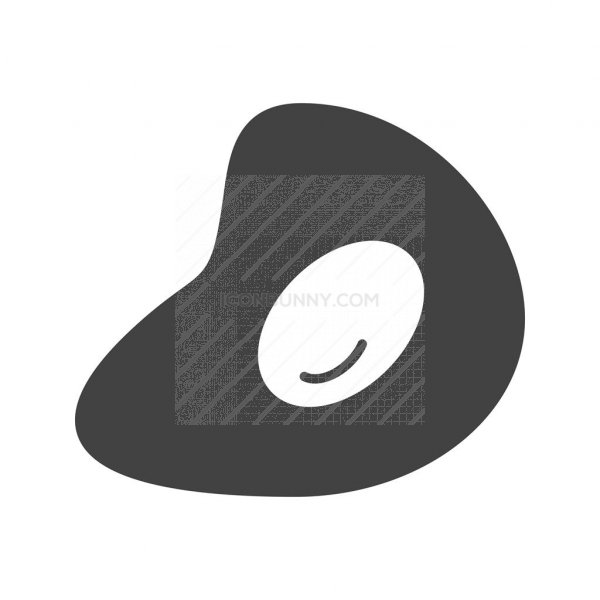 600x600 Fried Egg Glyph Icon