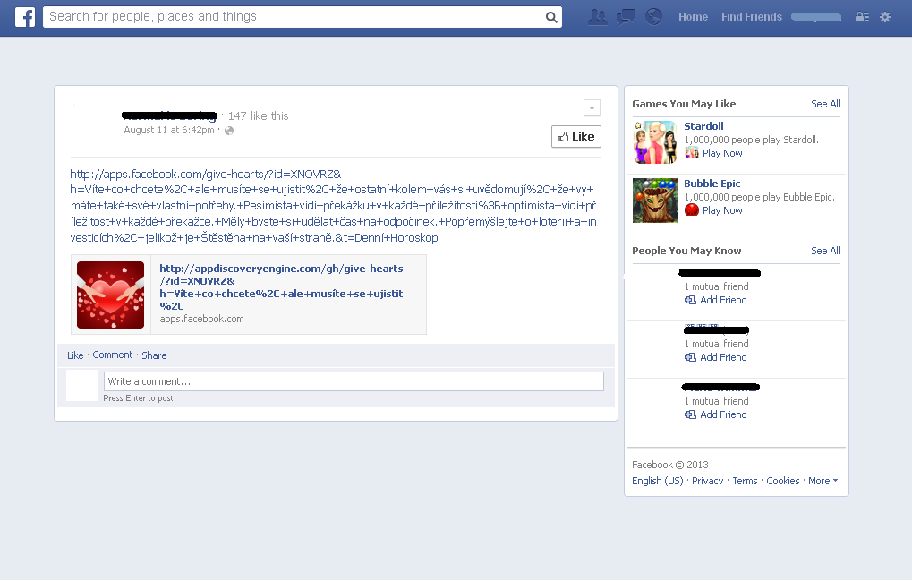 1019x649 How To Remove Give Hearts And Other Unwanted Facebook Apps