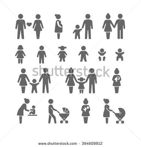 450x470 Family And Friends Icon Set People Illustrator Icon Set