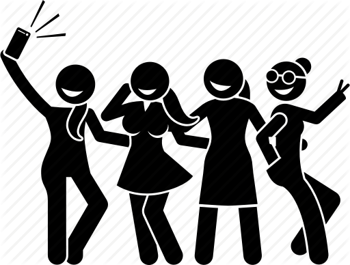 512x388 Friends, Girl, Ladies, Lady, Selfie, Woman, Women Icon