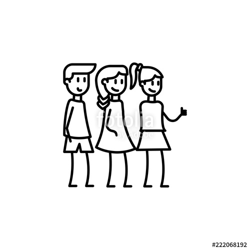 500x500 Friends Icon Element Of Friendship Icon For Mobile Concept