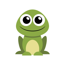 256x256 Frog Icon Flat Animal Iconset Martin Berube