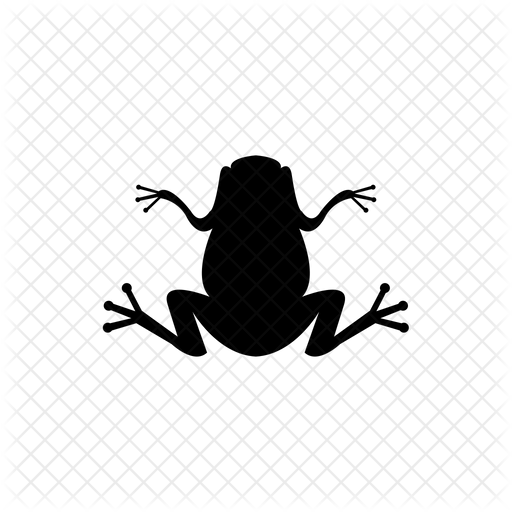 512x512 Frog Icon Of Glyph Style