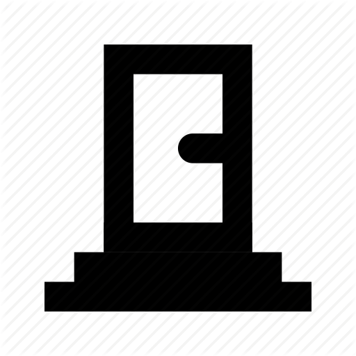 512x512 Door, Front, Stairs Icon