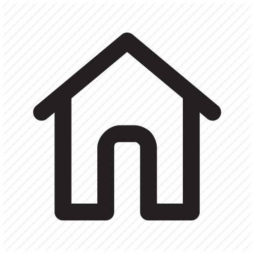 512x512 Front Door, Home, Roof, Safe, Shelter, Zone Icon