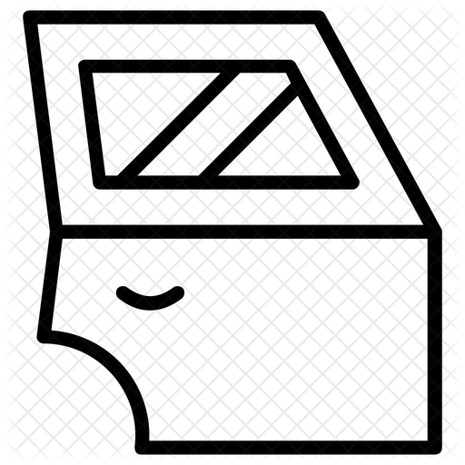 512x512 Car Door Icon Of Line Style