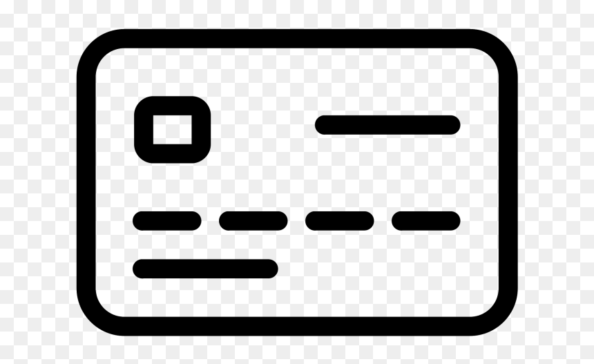 860x527 Credit Card Front Icon, Hd Png Download