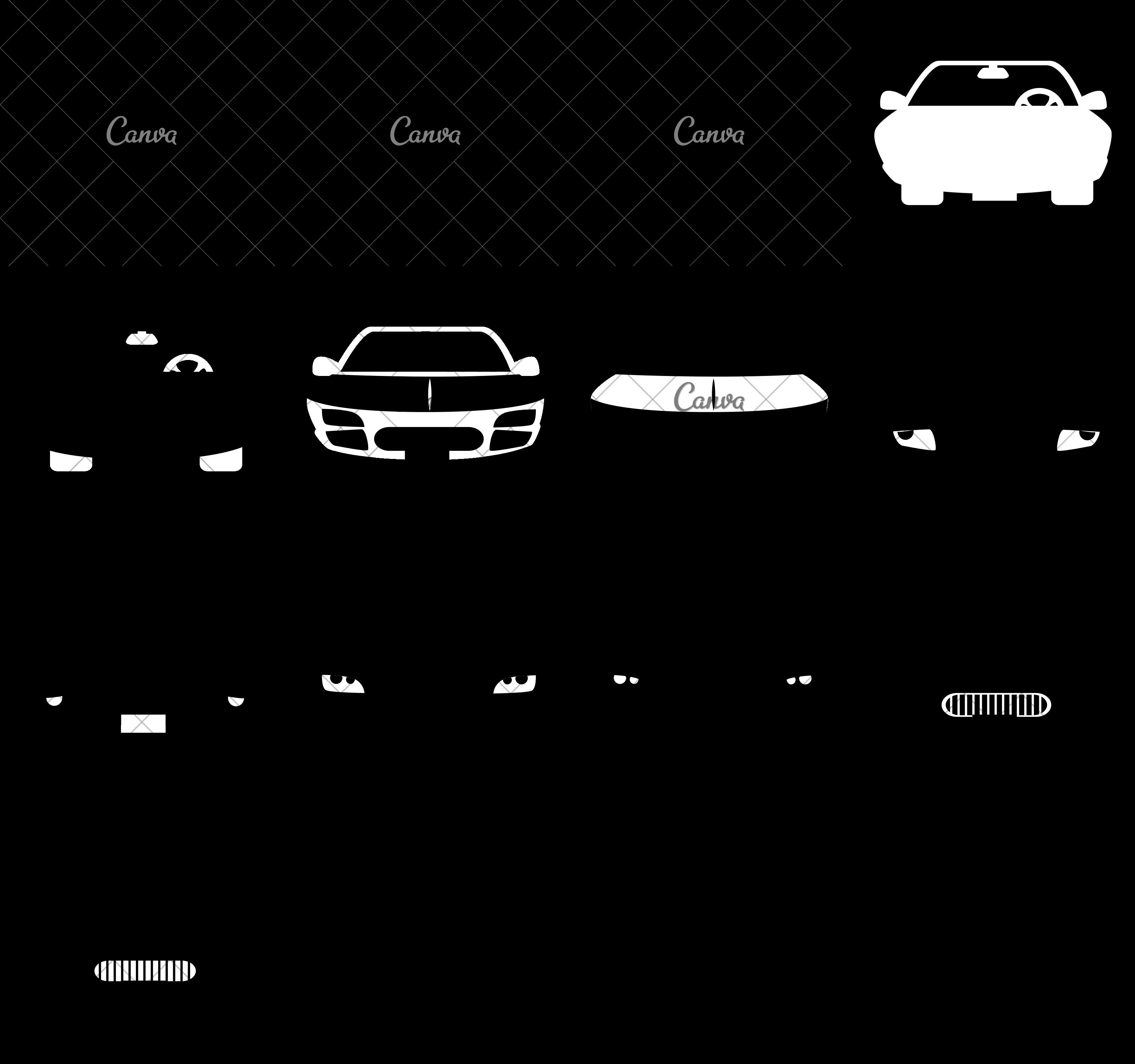 3200x3000 Car Auto Front Icon Vector