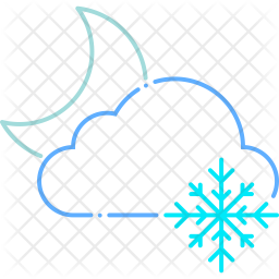 256x256 Frost Icon Of Line Style
