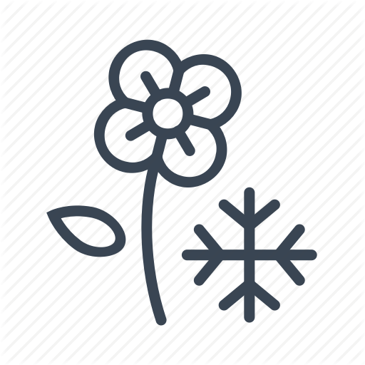 512x512 Cold, Flower, Flowering, Freeze, Frost Icon
