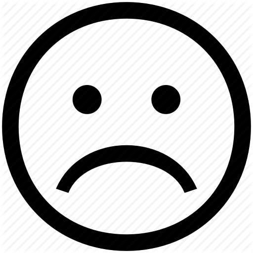 512x512 Face, Frown, Sad, Sadface Icon