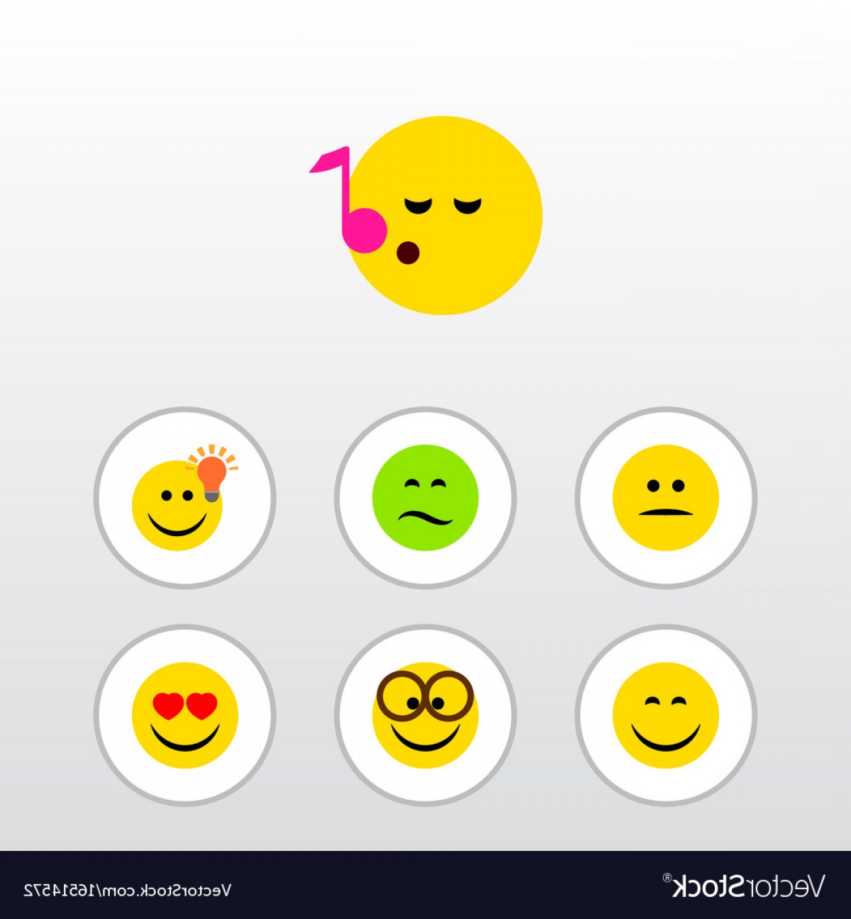 1200x1296 Flat Icon Emoji Set Of Pleasant Frown Smile And Vector Catchsplace