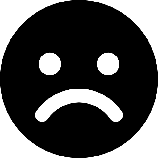 512x512 Frown Face Icons Free Download