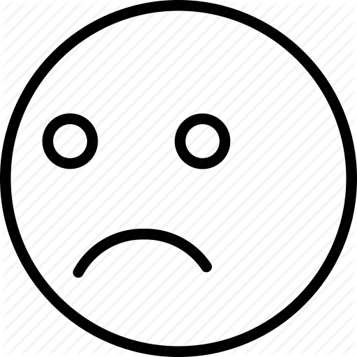 512x512 Emoji, Face, Frowning, Smiley Icon