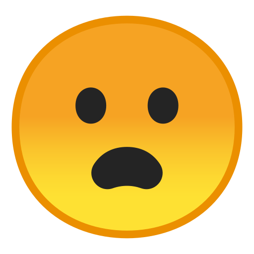 512x512 Frowning Face With Open Mouth Emoji Meaning And Pictures