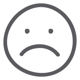 Frowny Face Icon at Vectorified.com | Collection of Frowny Face Icon ...